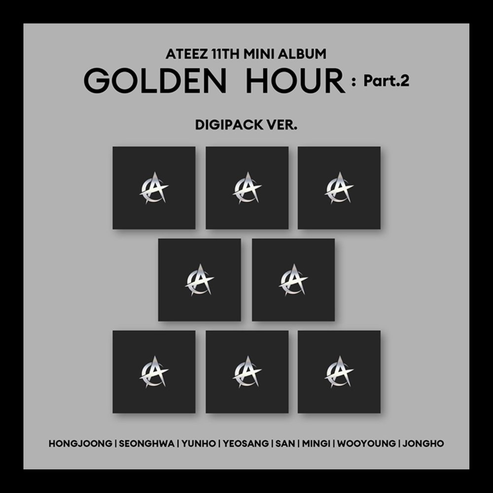 ATEEZ GOLDEN HOUR : Part.2 11th Mini Album - Digipack version (SEONGHWA Ver.)