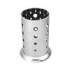 PRETYZOOM Sturdy Countertop Storage Utensil Holder Lid Round Hole Silverware Organizer for Kitchen view 1