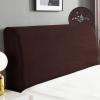 ZYANLING Stretch Headboard Cover Queen King Full Size Waterproof, Stretch Bed Headboard Slipcover Anti Slip Dustproof Protector Cover for Bedroom Decor (Deep Coffee,Cal King:180cm/70in) view 1