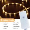150Ft Led Rope Lights,1080 LEDs Waterproof Indoor Outdoor Party Decorative Lighting with 8 Modes,Connectable and Flexible Rope Lighting for Garden,Pool,Home (Warm White, 150 Ft) view 3