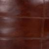 BBHHOMES Handmade Eco-Friendly Solid Buffalo Leather with Fibre Filled Pouf Brown Color Round 16" x 16" x 16" Buffalo Leather Pouf for Living Room, Bedroom Seating, Patio view 4