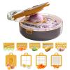 14-in-1 Vegetable Chopper Draining Vegetable Cutter with Stainless Steel Blades Efficient Cutting Food-grade Plastic Kitchen Gadget for Fruits Vegetables Garlic Onion Orange view 2