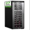 Nutrichef 27 Bottle Wine Fridge | Dual Zone Adjustable Temperature Control 41F to 64F | Ultra Quiet | Wine Cooler For Home, & Office | FreeStanding 43x11x23 IN | Black view 1