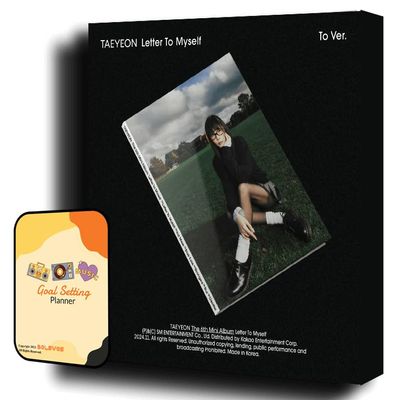 Taeyeon Letter To Myself Album [To Ver.]+Pre Order Benefits+BolsVos Exclusive K-POP Inspired Digital Merches