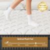 KolaDream 12 Inch Queen Hybrid Mattress,Gel Memory Foam & Pocket Springs, Plush Feel Zero Pressure, Euro Top Mattresses in a Box, 365-Night Trial, Motion Isolation, Edge Support, CertiPUR-US Certified view 4