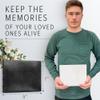 Gallery Leather Funeral Guest Book for Memorial Service and Celebration of view 4