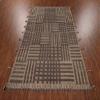Rug Source Tribal Collection 8x11 Moroccan Area Rug, Hand Knotted Brown All-Over Rug, Oriental 100% Wool Carpet for Bedroom, Living Room, Dining Room view 3