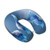 MYHSZTAH Angel Wing Print Custom U-Shaped Pillow,Memory Foam Cervical Neck Travel Pillow,for Home,Camping,Travelling view 2