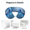 MYHSZTAH Angel Wing Print Custom U-Shaped Pillow,Memory Foam Cervical Neck Travel Pillow,for Home,Camping,Travelling view 4