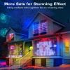 Smart Curtain Lights, 900 LEDs App Controlled DIY Fairy Lights Pattern and Text Programmable, Music Sync with Remote, Waterproof, for Indoor Valentine's Day Christmas Decoration, RGB Color Changing view 3