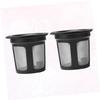 Luxshiny 2pcs Coffee Bar Accessory Filters for Coffee Machine Filter Strainer Easy to Use Clean view 3