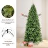 6ft Artificial Christmas Tree Green Spruce Christmas Tree with Dense 988 Branches Tips Easy to Assemble for Home Holiday Decor view 3
