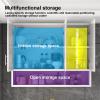Solid wood kitchen cabinet wall cabinet cabinet bathroom storage cabinet wall-mounted balcony storage cabinet wall cabinet,wall mounted cabinet glass,wall kitchen cabinets(120*30*80CM/47.2*11.8*31.5IN view 4