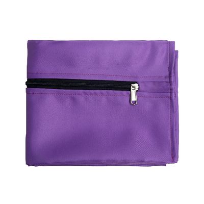 SagaSave Pet Laundry Bag Heavy-Duty Polyester with Smooth Zipper, Durable and Washer-Safe for Pet Clothes and Accessories (Purple, Large)