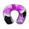 HJKTVDRQ Orchid Flower Print Memory Foam Cervical Neck Pillow,Versatile U-Shaped Pillows for Home,Office,Camping,Travelling view 1
