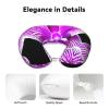 HJKTVDRQ Orchid Flower Print Memory Foam Cervical Neck Pillow,Versatile U-Shaped Pillows for Home,Office,Camping,Travelling view 4