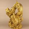 Pure Copper Zodiac Dragon Statue Seenwork Auspicious Dragon Decoration Auspicious Beast Living Room Store Decoration Gift view 4