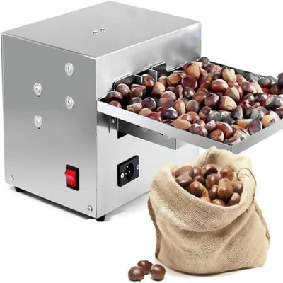 uhyOHF Machine to Open Stainless Steel Chestnuts, Electric Peanut Machine, Without Damage to Chestnuts(