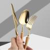 Silver Silverware Set With Wood Handle,Mirror 36 Piece Stainless Steel Cutlery Flatware Set,Dinnerware Kitchen Utensil Sets for 6,Tableware Knifes Spoons Forks Set for Family Wedding Restaurant Hotel view 4