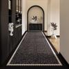 2ft3inx26ft Non Slip Hallway Runner Rug with Rubber Backing Soft Fuzzy Washable Low-Pile Carpet, Non-Shedding Stain Resistant Kitchen Mat for Laundry Living Room view 1