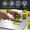 Titanium Cutting Board - 100% Pure Titanium Cutting Boards for Kitchen - Cutting Edge Hygiene & Durability, Cutting Boards for Home Kitchen Cooking (14 inch x 10 inch) view 3