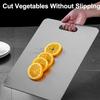 Titanium Cutting Board - 100% Pure Titanium Cutting Boards for Kitchen - Cutting Edge Hygiene & Durability, Cutting Boards for Home Kitchen Cooking (14 inch x 10 inch) view 4