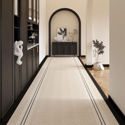 mcqqlink 2ft3inx20ft Non Slip Low-Pile Non-Shedding Easy Care Washable Room Decoration Aesthetic Area Runner Rug with Rubber Backing Ideal for High Traffic Areas in Bedroom