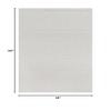 Beverly Rug Micro Loop Area Rug White 8x10 Modern Luxury Soft Boho Geometric Durable Indoor Area Rugs for Living Dining Room Office Stain Resistant Non Shedding Casual Indoor Carpet White 8 x 10 view 2