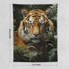 JTMVNKG Jungle Tiger Tapestry Wall Hanging 30 X 40 in Decorates Tapestrys for Living Room Aesthetic Wall Hanging Wall Decor Tapestries for Dorm Room Personalized Wall Blanket view 2