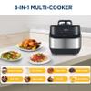 Midea Electric Pressure Cooker, 14 Inclined Panel, 8-in-1 Olla de Presion, Multi-Functional Programmable Slow Cooker, Rice Cooker, Steamer, Saut Pan, Yogurt Maker and More, 5 Quart view 2