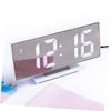 FUNOMOCYA Large Screen Mute Alarm Clock Led Digital Watch Student Electronic Clock Night Light view 3