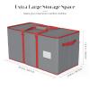 Winpull Rolling Christmas Tree Storage Bag Fits Up to 9 Ft Tall Disassembled Tree + Christmas Ornament Storage Box, Fits 128 Holiday Ornaments, 8 Trays, Adjustable Dividers and Large Pockets view 4