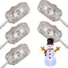 XJKLBYQ Led Module Lights|LED Module, Waterproof 5led Inflatable Light Strip, Plastic Small LED Light with Cable for Yard Holiday Inflatables, Christmas Blowups view 1