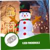 XJKLBYQ Led Module Lights|LED Module, Waterproof 5led Inflatable Light Strip, Plastic Small LED Light with Cable for Yard Holiday Inflatables, Christmas Blowups view 3