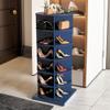 Anwick Revolving 24 Pairs Shoe Rack Storage Organizer,6-Tier Spinning Shoe Rack Tower,Rotating Lazy Susan Shoe Rack for Living Room Entryway Doorway Bedroom (Blue, 6 Tier) view 1