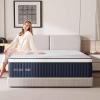 DH DIGLANT HOME Full Mattress, 14Inch Euro Top Hybrid Memory Foam Mattress with Pocket Springs, Medium Feel Full Size in Box, Pressure Relief & Motion Isolation, CertiPUR-US Certified, 54"*75" view 1