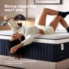 California King Mattress, DIGLANT 14Inch Euro Top Memory Foam Hybrid Mattress, Medium Feel Pocket Springs Calking Mattress for Pressure Relief, Edge Support Mattress in Box, CertiPUR-US, 72"*84" view 4