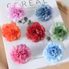 100Pcs Silk Carnation Heads Bulk Carnation Artifical Flowers Heads 2.1 Inch Light Pink Faux Carnation Heads for Wedding Bridal Floral Arrangement DIY Wreaths view 3