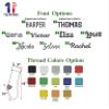 NACRE APPAREL Personalized Embroidered Christmas Stockings Custom Name Knitted Xmas Stocking Hanging Christmas Stockings 1 Pack view 4