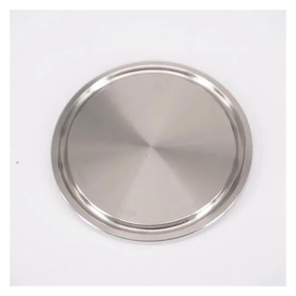WHYLE Home & Brewing 1.5" Tri Clamp Ferrule O/D 50.5mm 304 Stainless Steel Sanitary Tri Clover Stop End Cap Blanket for Homebrew Diary Producet Brewing Accessories