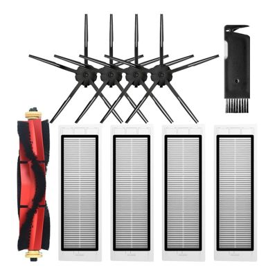 ROBAUN Mop Cloth Filter Main Brush Side Brush Spare Parts Compatible with RB S5 Max S6 MaxV RB Cleaner Accessories(12)