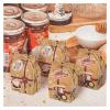 WHYLE Home Life 10/20pcs Kraft Paper Candy Box House Shape Cookie Gift Packaging Boxes New Year Party Xmas Tree Home Decoration Kids Favors Christmas(Mix Style,10pcs) view 2