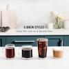 Ninja Pod & Grounds | Coffee Maker | XL Single-Serve | K-Cup Pod Compatible | Brews Grounds | Compact Design | Built-In Milk Frother | 68-oz. Reservoir, 6-oz. Cup to 24-oz. Mug Sizes | Stone |PB055AST view 2