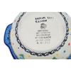 Polmedia Polish Pottery Bouillon Cup UNIKAT - Full Bloom Pattern Handmade in Boleslawiec Poland by Ceramika Artystyczna + Certificate of Authenticity view 4