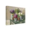 Trademark Fine Art Canvas Wall Art - Danhui Nai 'Les Fleurs Printemps' Wall Art for Living Room, Bedroom, or Office Dcor view 4