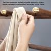 UWYTGF Coat Rack Stand Clothes Rack Stand,Multifunctional Wooden Storage Holder,Garment Hat Handbag Shoe Shelves,Hall Entryway Bedroom Office Organiser,Stable(Brown 80x40x170CM) view 4