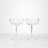 kate spade new york Winding Down & Cheering Up, Coupe Glasses, Set of 2 view 2