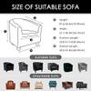 ZYANLING Tub Chair Slipcover 1/2/4 Piece Stretch Floral Club Sofa Cover for Armchair,Removable Classic Pattern Furniture Protector Cover Couch Covers for Living Room Cafe view 2
