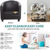 ZYANLING Tub Chair Slipcover 1/2/4 Piece Stretch Floral Club Sofa Cover for Armchair,Removable Classic Pattern Furniture Protector Cover Couch Covers for Living Room Cafe view 4