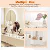 SHUNKAIZS 1 Pack 8"-16" Adjustable Height Acrylic Hat Stand and 3 Pcs Cube Acrylic Risers Display Box view 4